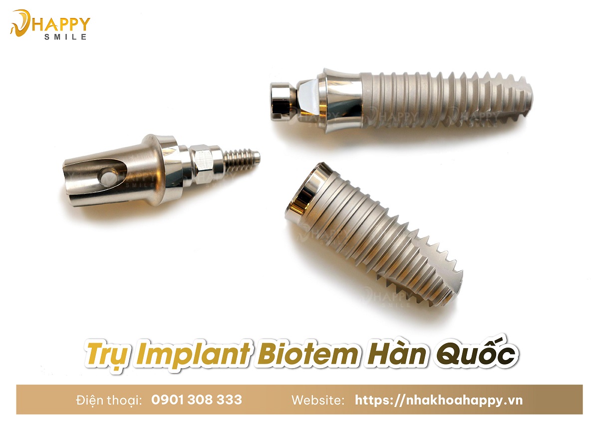 Trụ Implant Biotem Hàn Quốc có tốt hay không