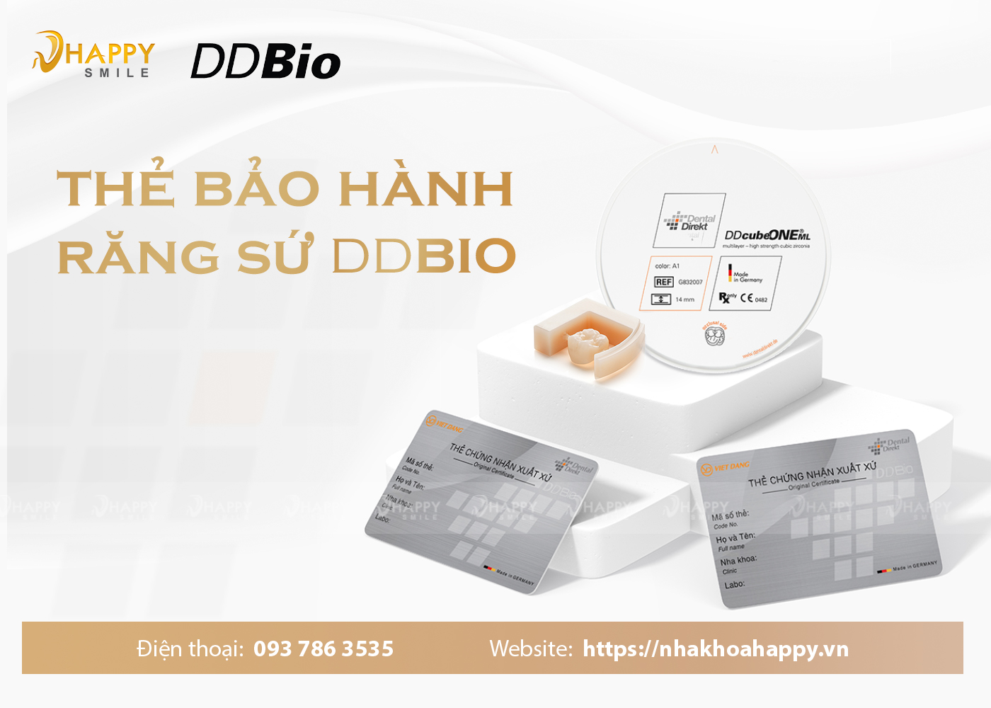 Thẻ bảo hành DDBIO chính hãng và những điều cần biết