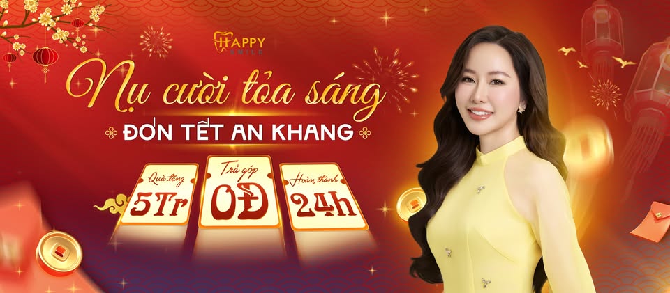 SIÊU SALE ĐẶC BIỆT TRONG NĂM TẠI NHA KHOA HAPPY SMILE